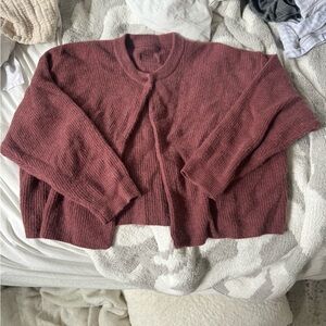 Daily Drills Single button long sleeve sweater